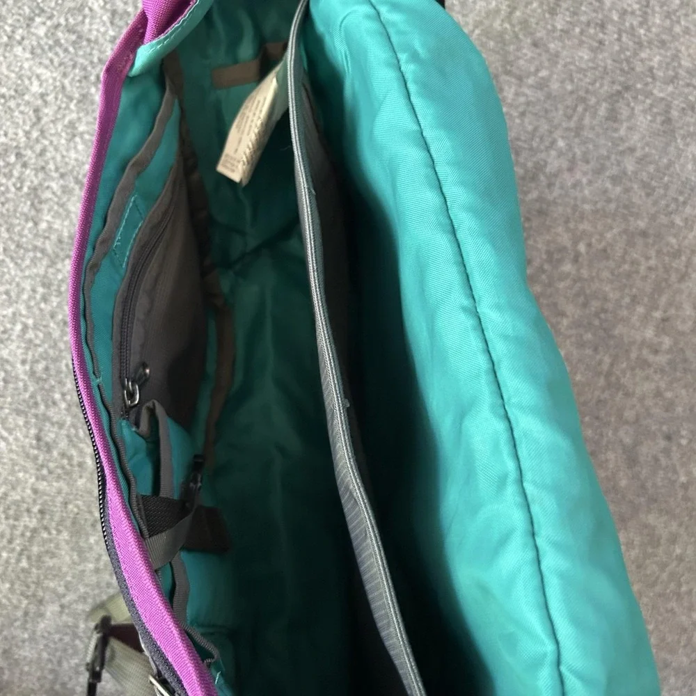 Patagonia Bag Purple MiniMass Courier Laptop Travel Soft Case Shoulder Work